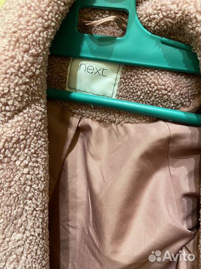 Пальто тедди для девочки