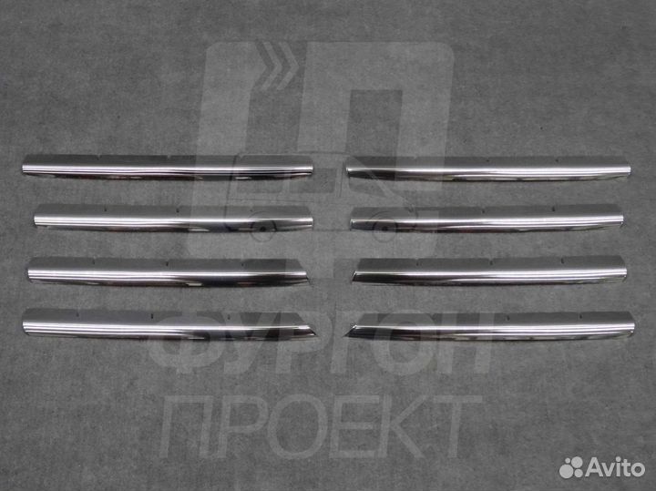 Хром накладки Volkswagen T5 на решетку радиатора