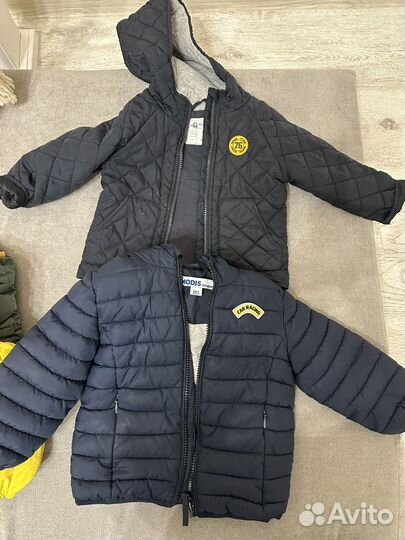 Пакет одежды на осень на мальчика 80-86