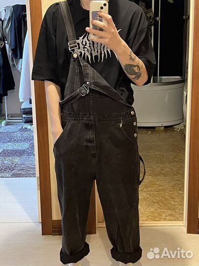 Комбинезон черный мужской