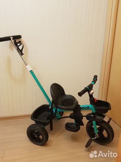 Детский велосипед с родительской ручкой