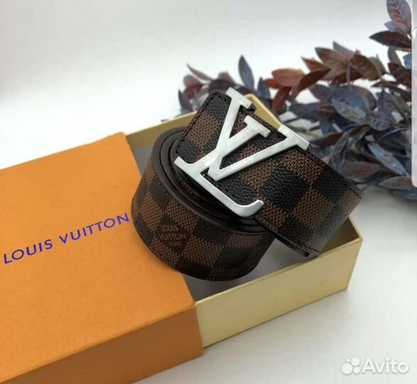 Ремень мужской louis vuitton новый
