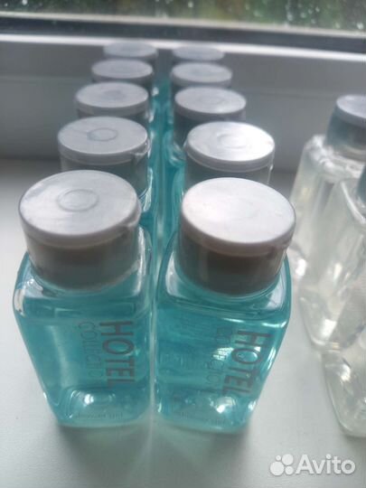 Шампуни и гель для душа для отеля