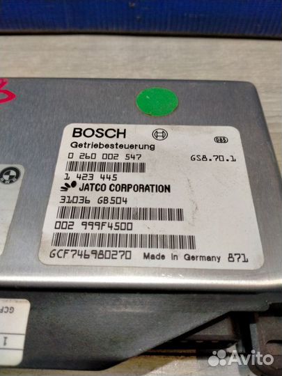 Блок управления АКПП Bmw 528I E39 M52 01/1999