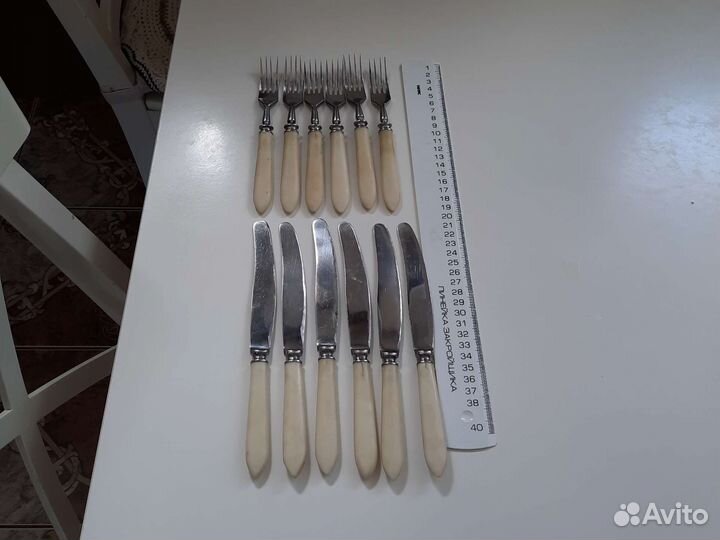 Набор ножей и вилок Винтаж