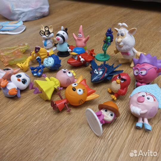 Фигурки три кота, фиксики, джет, свитбокс