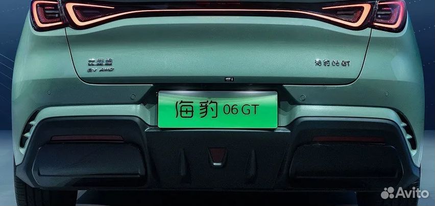 Задний бампер BYD Seal 06 GT