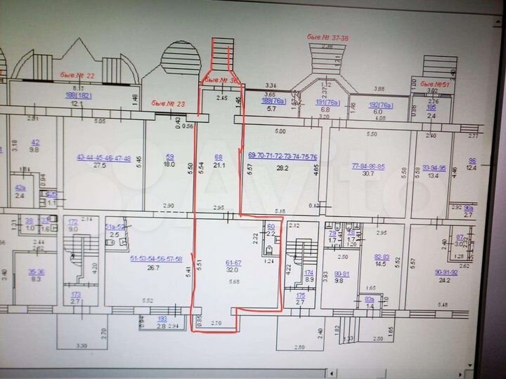 Торговая площадь, 55.3 м²