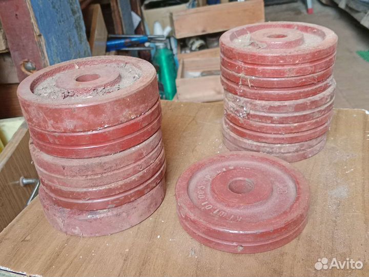 Блины на штангу