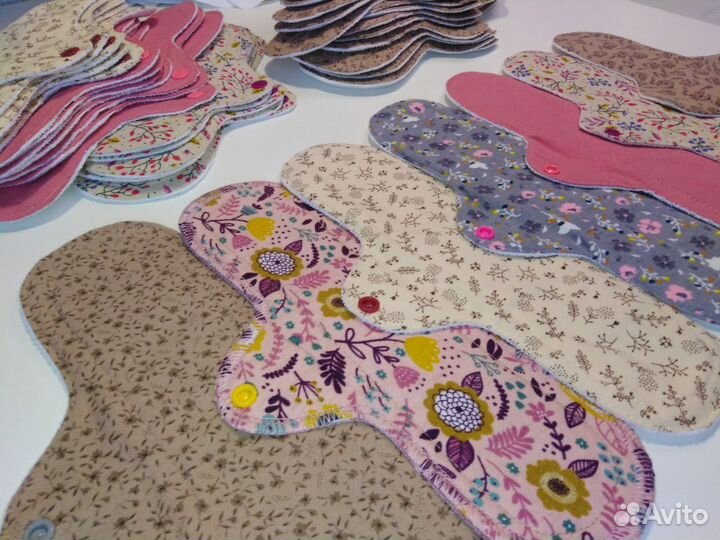 Многоразовые прокладки хлопковые