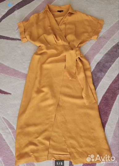 Платье Massimo Dutti, лён, S/M