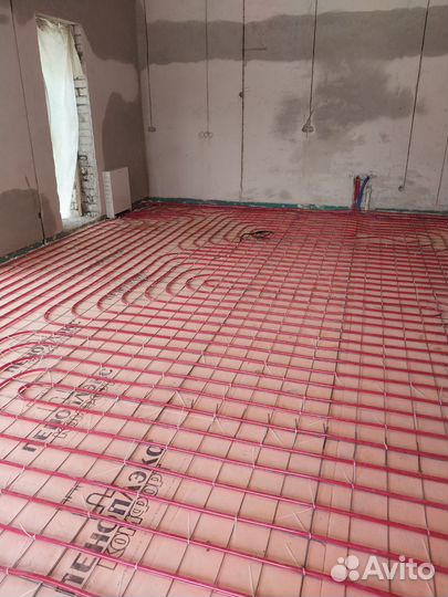 Монтаж систем отопления,тёплый пол, радиаторы