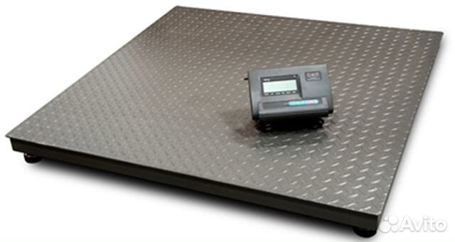 Платформенные весы 2000 кг, 2 тонны, 1,2х1,2 метра