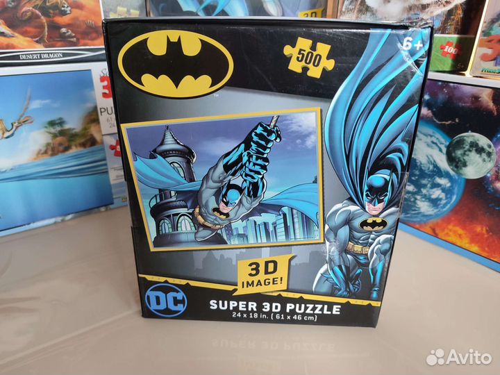 Новый пазл Prime 3d Полëт бэтмена 500 деталей
