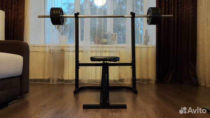 Скамья-стойка для жима