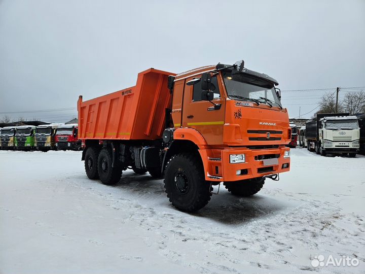 Самосвал 12 м³ КАМАЗ 65222, 2023