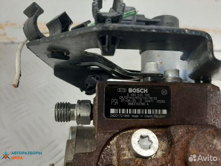 Тнвд Peugeot 207 2007 1920HT