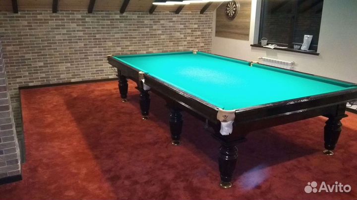 Установка бильярдных столов