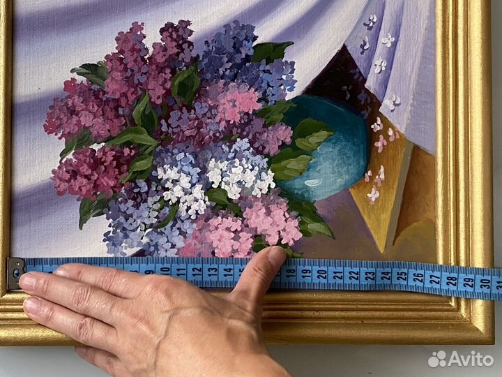 Картина на холсте Сирень