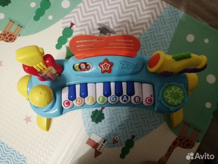Пианино детское с микрофоном