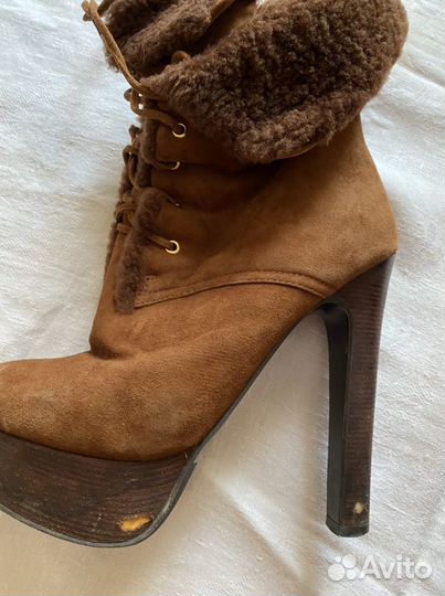 Зимние ботильоны