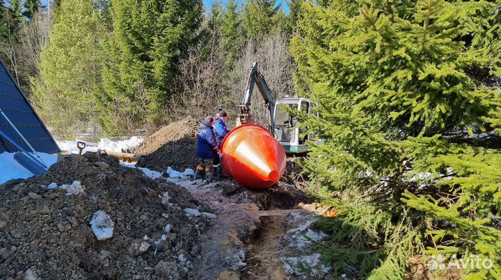 Септик за день