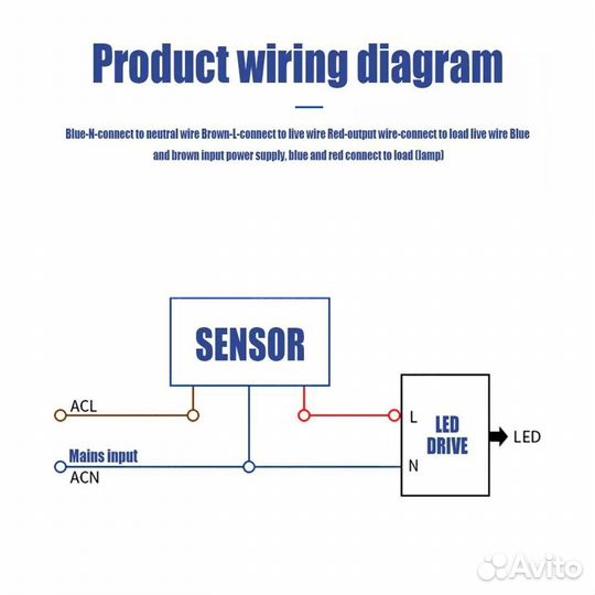 Инфракрасный датчик движения