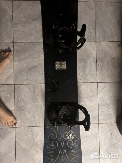 Сноуборд с креплением