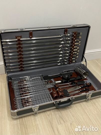 Набор для шашлыка / барбекю в кейсе Konig