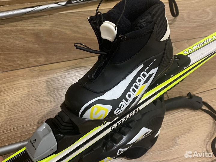 Ботинки детские лыжные salomon финские