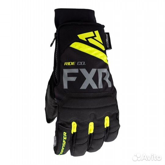 Перчатки FXR Transfer Short Cuff Black/Hi Vis 2208