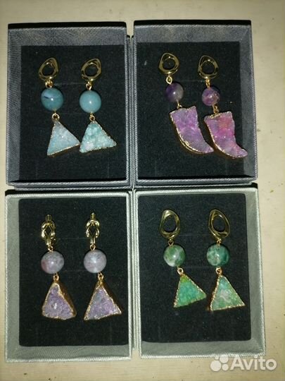 Серьги ручная работа