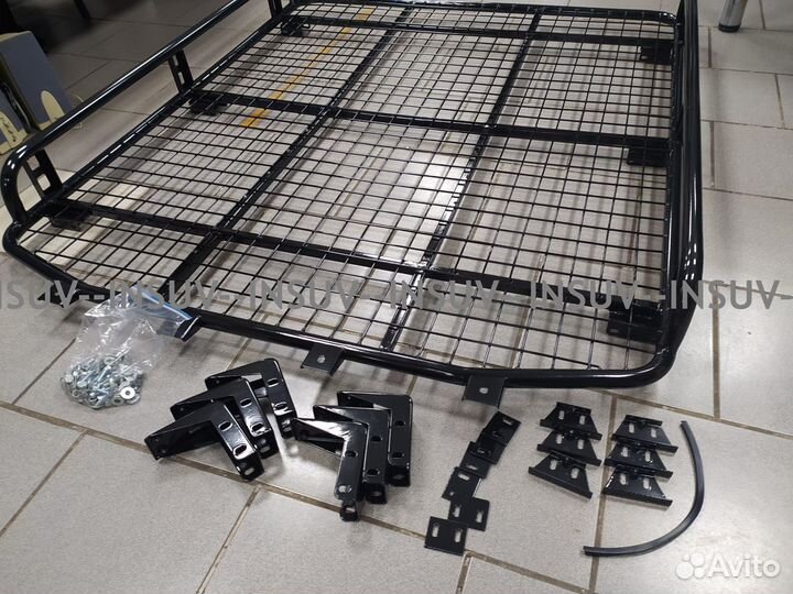 Экспедиционный багажник Нива 3d (сетка), под лодку