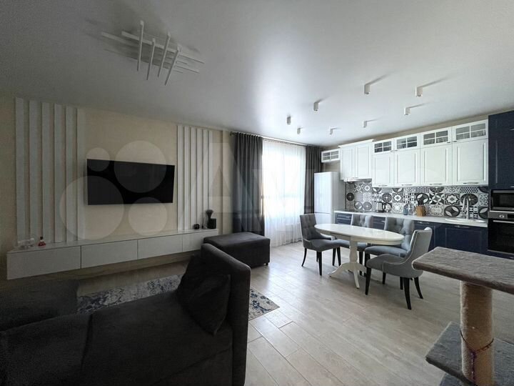 3-к. квартира, 77,8 м², 11/17 эт.