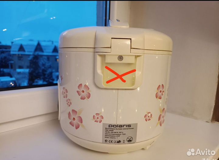 Мультиварка Polaris pmc 0508D на запчасти, ремонт