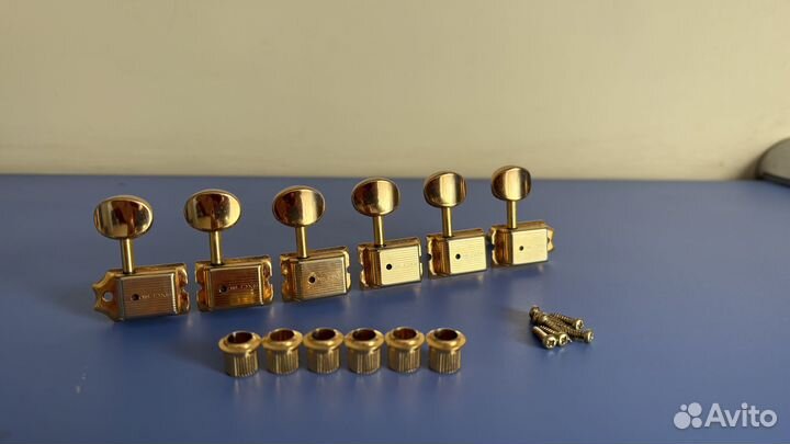 Kluson Deluxe 6-in-line Gold Japan