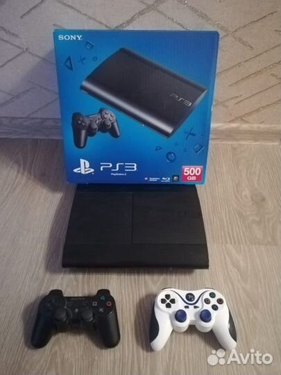 Playstаtiоn 3 Super slim (50 игр) 500gb