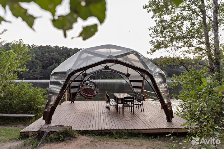 Геокупол сферический шатер для глэмпинга х5 long