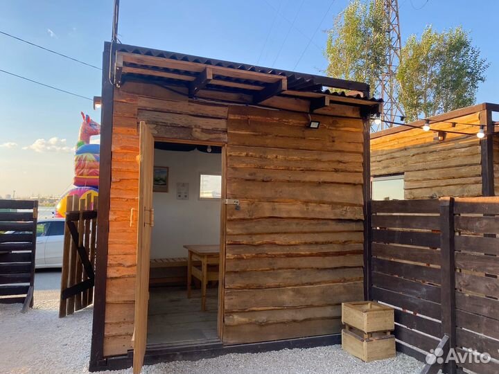 Аренда беседки у пруда с мангальной зоной