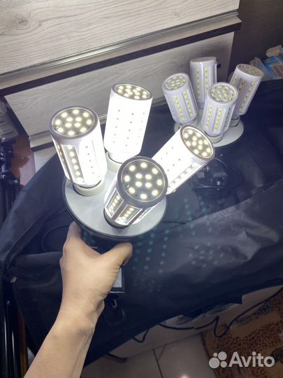 Софтбокс с лампами,штативами, с чехлами, сумкой