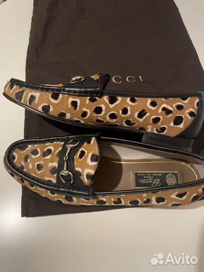 Мокасины женские gucci