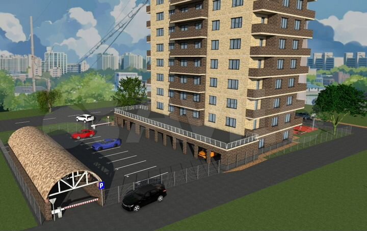 1-к. квартира, 41,5 м², 8/18 эт.