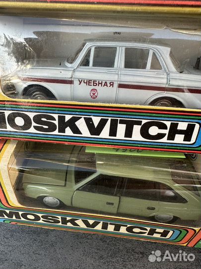Коллекционные модели Москвич -412, 433, 434, 2141