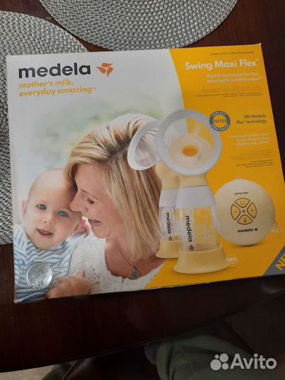 Молокоотсос medela swing maxi flex электрический