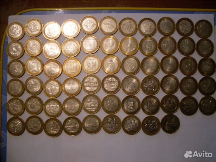 10 биметалл 60 видов все разные