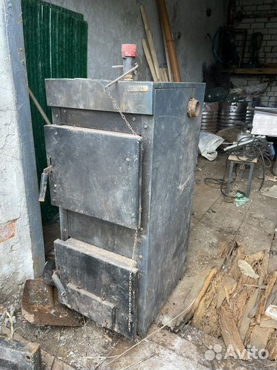 Твердотопливный котёл