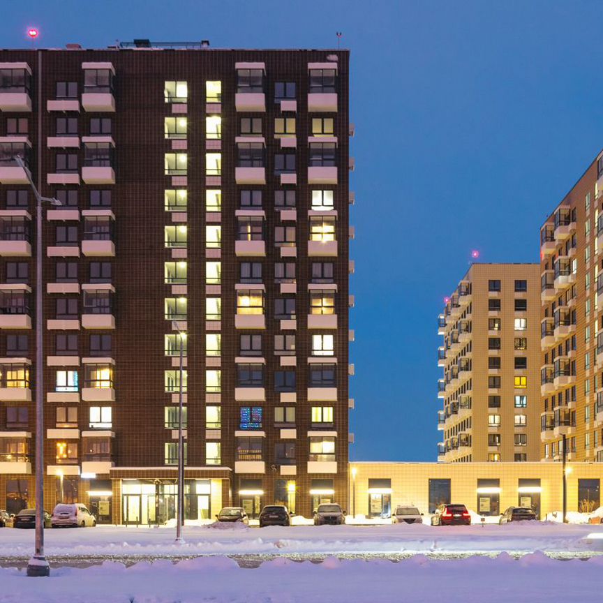 2-к. квартира, 54 м², 8/12 эт.