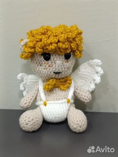 Ангелочки вязанные