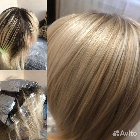 Парикмахер мелирование колорист