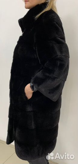 Шуба норковая блэклама